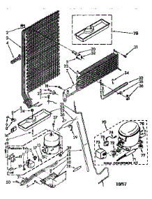 Unit Parts parts for Kenmore Refrigerator 106.87782012 (10687782012, 106 87782012) from AppliancePartsPros.com