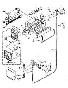 Icemaker Parts parts for Kenmore Refrigerator 106.87782012 (10687782012, 106 87782012) from AppliancePartsPros.com