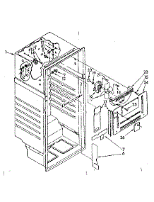 Liner Parts parts for Kenmore Refrigerator 106.87782012 (10687782012, 106 87782012) from AppliancePartsPros.com