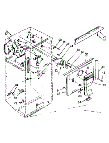 Liner Parts parts for Kenmore Refrigerator 106.8778760 (1068778760, 106 8778760) from AppliancePartsPros.com
