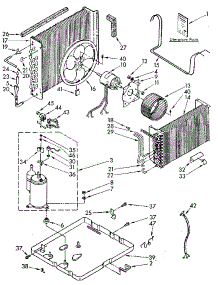 Unit parts for Kenmore Air Conditioner 106.8781270 (1068781270, 106 8781270) from AppliancePartsPros.com