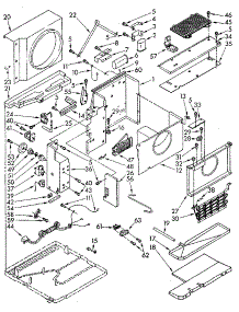 Airflow And Control parts for Kenmore Air Conditioner 106.8781270 (1068781270, 106 8781270) from AppliancePartsPros.com