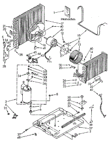 Unit parts for Kenmore Air Conditioner 106.8781570 (1068781570, 106 8781570) from AppliancePartsPros.com