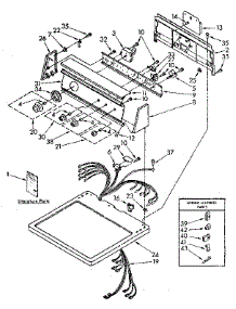 Top And Console Parts parts for Kenmore Dryer 106.87884600 (10687884600, 106 87884600) from AppliancePartsPros.com