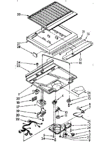 Compartment Separator Parts parts for Kenmore Refrigerator 106.8788491 (1068788491, 106 8788491) from AppliancePartsPros.com