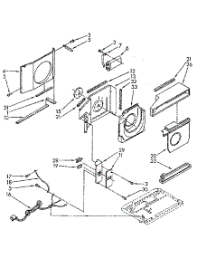 Air Flow And Control Parts parts for Kenmore Air Conditioner 106.8790511 (1068790511, 106 8790511) from AppliancePartsPros.com