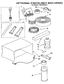 Optional parts for Kenmore Heat Pump System 106.8790514 (1068790514, 106 8790514) from AppliancePartsPros.com