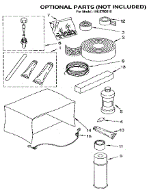 Optional parts for Kenmore Air Conditioner 106.8790516 (1068790516, 106 8790516) from AppliancePartsPros.com