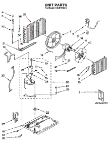 Unit parts for Kenmore Air Conditioner 106.8790516 (1068790516, 106 8790516) from AppliancePartsPros.com