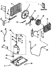 Unit Parts parts for Kenmore Heat Pump System 106.8790517 (1068790517, 106 8790517) from AppliancePartsPros.com