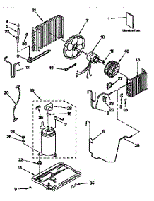 Unit Parts parts for Kenmore Heat Pump System 106.8790518 (1068790518, 106 8790518) from AppliancePartsPros.com