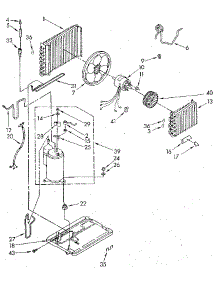 Unit parts for Kenmore Air Conditioner 106.8790550 (1068790550, 106 8790550) from AppliancePartsPros.com