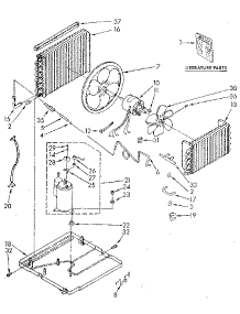 Unit parts for Kenmore Air Conditioner 106.8790810 (1068790810, 106 8790810) from AppliancePartsPros.com