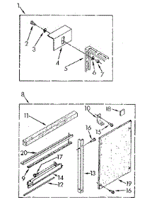 Installation parts for Kenmore Air Conditioner 106.8790810 (1068790810, 106 8790810) from AppliancePartsPros.com