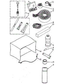 Optional Parts (Not Included) parts for Kenmore Air Conditioner 106.8791280 (1068791280, 106 8791280) from AppliancePartsPros.com