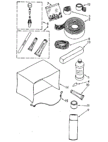 Optional Parts (Not Included) parts for Kenmore Air Conditioner 106.8791281 (1068791281, 106 8791281) from AppliancePartsPros.com