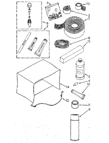 Optional Parts (Not Included) parts for Kenmore Air Conditioner 106.8791850 (1068791850, 106 8791850) from AppliancePartsPros.com