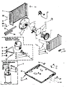 Unit Parts parts for Kenmore Heat Pump System 106.72172 (10672172, 106 72172) from AppliancePartsPros.com
