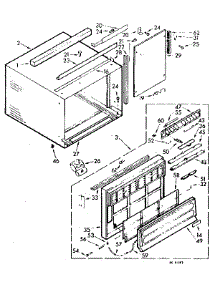 Cabinet Parts parts for Kenmore Heat Pump System 106.72173 (10672173, 106 72173) from AppliancePartsPros.com