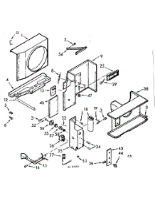 Air Flow Parts parts for Kenmore Heat Pump System 106.72280 (10672280, 106 72280) from AppliancePartsPros.com