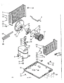 Unit Parts parts for Kenmore Heat Pump System 106.72280 (10672280, 106 72280) from AppliancePartsPros.com