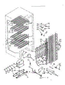 Unit parts for Kenmore Freezer 106.723132 (106723132, 106 723132) from AppliancePartsPros.com