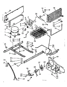 Unit Parts parts for Kenmore Freezer 106.723530 (106723530, 106 723530) from AppliancePartsPros.com