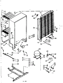Unit Parts parts for Kenmore Freezer 106.724202 (106724202, 106 724202) from AppliancePartsPros.com
