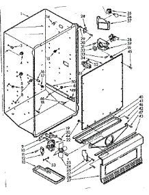 Liner Parts parts for Kenmore Freezer 106.724530 (106724530, 106 724530) from AppliancePartsPros.com