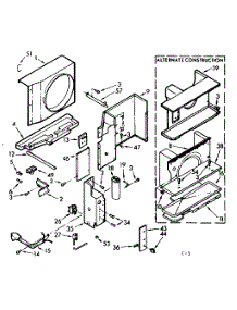 Air Flow Parts parts for Kenmore Heat Pump System 106.72600 (10672600, 106 72600) from AppliancePartsPros.com
