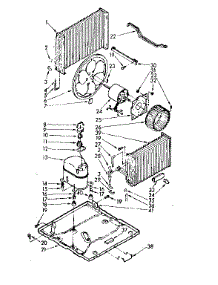 Unit Parts parts for Kenmore Heat Pump System 106.72620 (10672620, 106 72620) from AppliancePartsPros.com