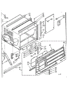 Cabinet Parts parts for Kenmore Heat Pump System 106.73710 (10673710, 106 73710) from AppliancePartsPros.com