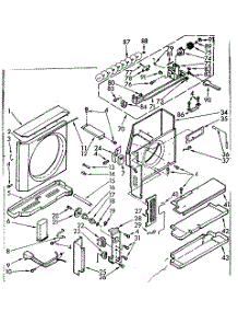 Air Flow Parts parts for Kenmore Heat Pump System 106.73720 (10673720, 106 73720) from AppliancePartsPros.com