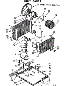 Unit Parts parts for Kenmore Heat Pump System 106.73760 (10673760, 106 73760) from AppliancePartsPros.com