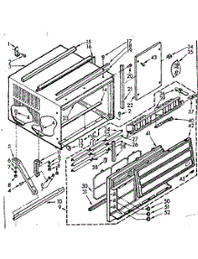 Cabinet Parts parts for Kenmore Heat Pump System 106.73780 (10673780, 106 73780) from AppliancePartsPros.com