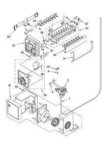 Icemaker Parts parts for Kenmore Refrigerator 106.73903301 (10673903301, 106 73903301) from AppliancePartsPros.com