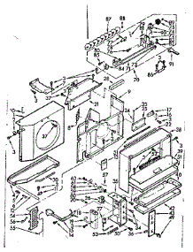 Air Flow Parts parts for Kenmore Heat Pump System 106.73960 (10673960, 106 73960) from AppliancePartsPros.com