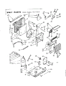 Unit Parts parts for Kenmore Heat Pump System 106.740552 (106740552, 106 740552) from AppliancePartsPros.com