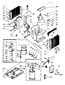 Unit Parts parts for Kenmore Heat Pump System 106.740651 (106740651, 106 740651) from AppliancePartsPros.com