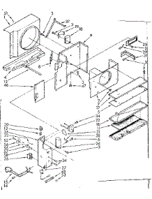 Air Flow parts for Kenmore Heat Pump System 106.740770 (106740770, 106 740770) from AppliancePartsPros.com