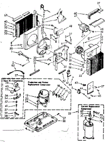 Unit Parts parts for Kenmore Heat Pump System 106.740812 (106740812, 106 740812) from AppliancePartsPros.com