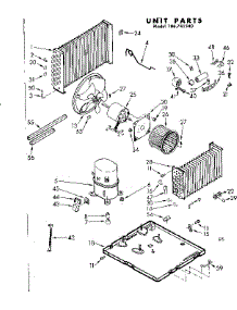 Unit Parts parts for Kenmore Heat Pump System 106.741540 (106741540, 106 741540) from AppliancePartsPros.com