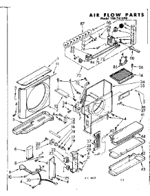 Air Flow Parts parts for Kenmore Heat Pump System 106.741890 (106741890, 106 741890) from AppliancePartsPros.com