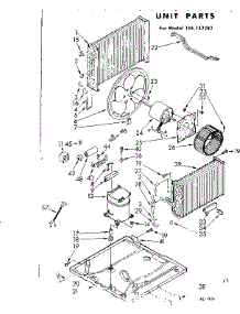 Unit Parts parts for Kenmore Heat Pump System 106.742282 (106742282, 106 742282) from AppliancePartsPros.com