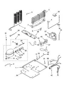 Unit Parts parts for Kenmore Refrigerator 106.74263402 (10674263402, 106 74263402) from AppliancePartsPros.com