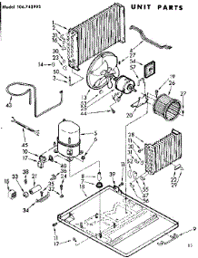 Unit Parts parts for Kenmore Heat Pump System 106.742992 (106742992, 106 742992) from AppliancePartsPros.com