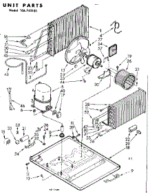 Unit Parts parts for Kenmore Heat Pump System 106.743181 (106743181, 106 743181) from AppliancePartsPros.com