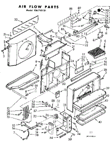 Air Flow Parts parts for Kenmore Heat Pump System 106.743181 (106743181, 106 743181) from AppliancePartsPros.com