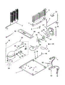 Unit Parts parts for Kenmore Refrigerator 106.74943400 (10674943400, 106 74943400) from AppliancePartsPros.com