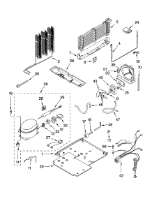 Unit Parts parts for Kenmore Refrigerator 106.75923400 (10675923400, 106 75923400) from AppliancePartsPros.com